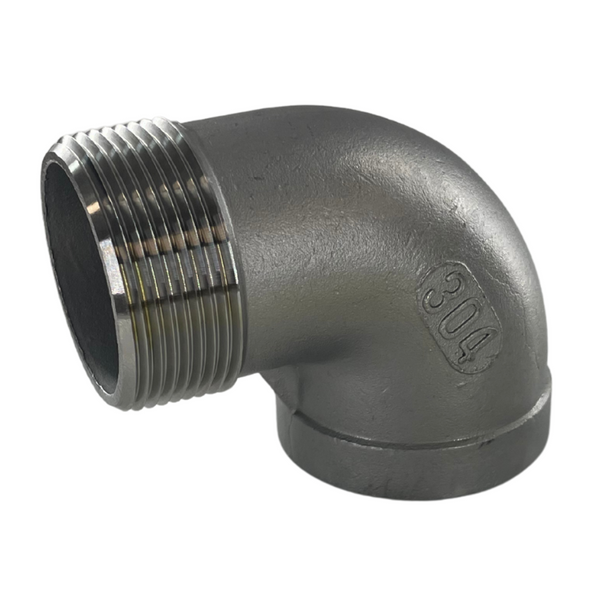 304 Stainless Steel NPT Male to Female Elbow