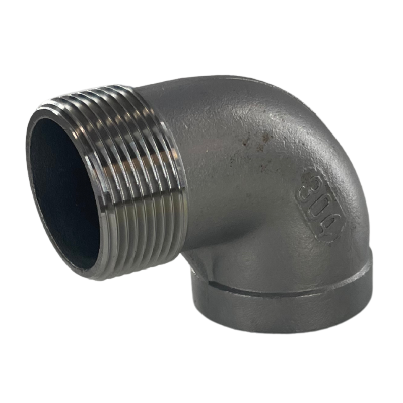 304 Stainless Steel NPT Male to Female Elbow