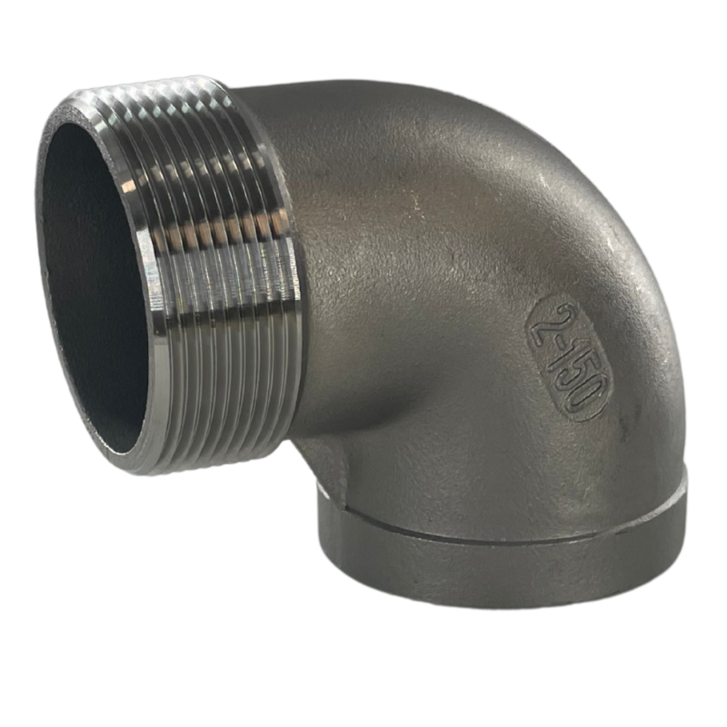 304 Stainless Steel NPT Male to Female Elbow