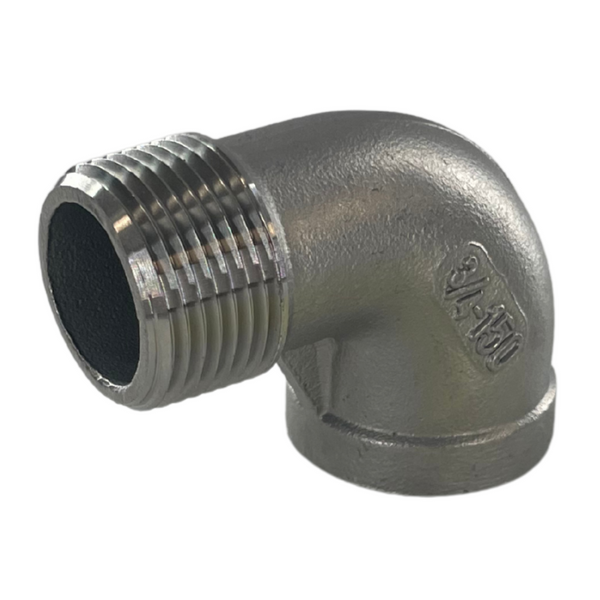 304 Stainless Steel NPT Male to Female Elbow
