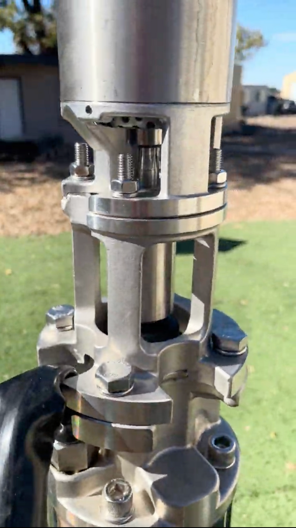 6" Motor to 4" Pump End Adapter