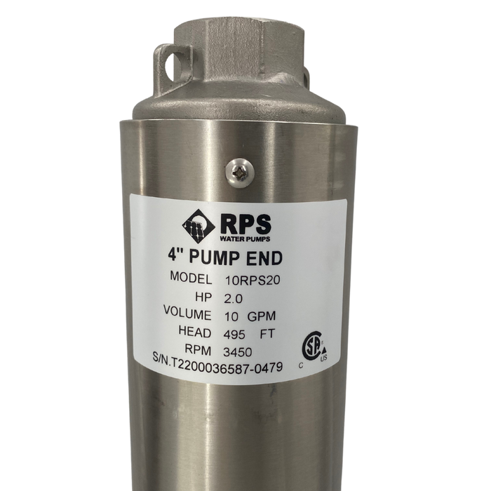 10RPS20 Pump End, 8-18GPM