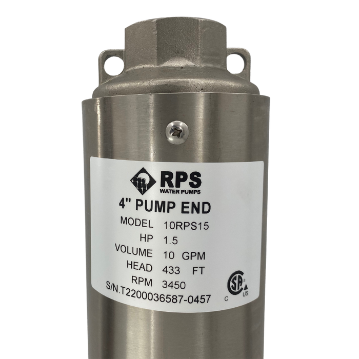 10RPS15 Pump End, 10-18GPM