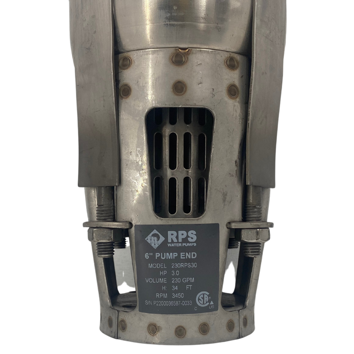 230RPS30 Pump End, 180-240GPM